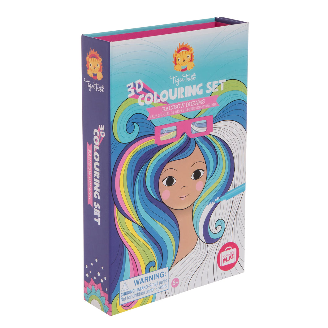 3D Coloring Set - Rainbow Dream