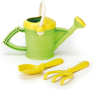 Watering Can with Garden Tools