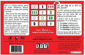 Set:  Family Game of Visual Perception