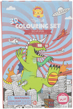 Load image into Gallery viewer, 3D Coloring Set - Scifi Fun
