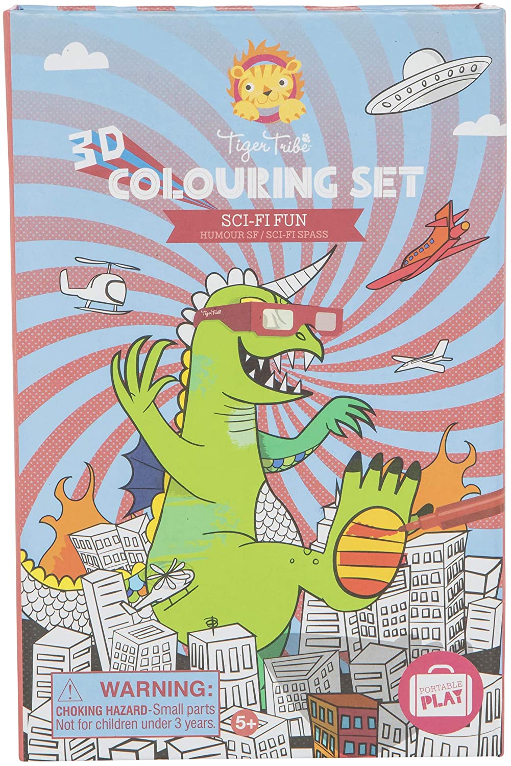 3D Coloring Set - Scifi Fun