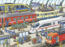 Load image into Gallery viewer, Railway Station Puzzle 60 pieces
