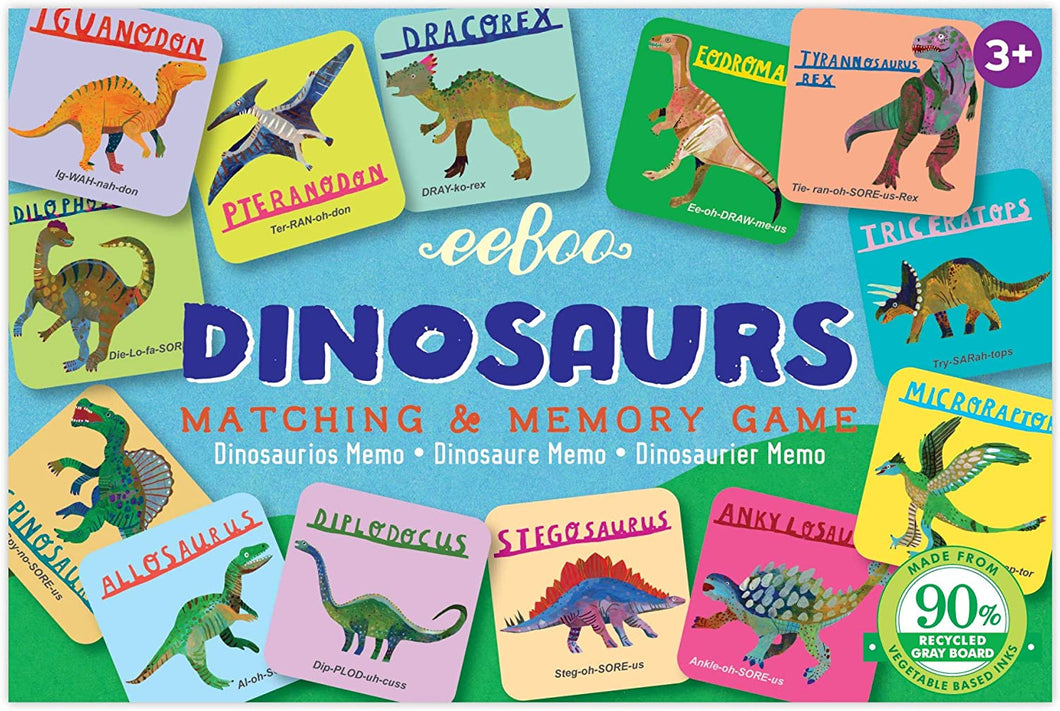 Dinosaurs Memory Game