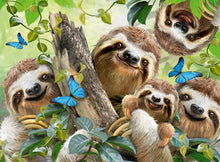 Load image into Gallery viewer, Sloth Selfie Puzzle 500 pieces
