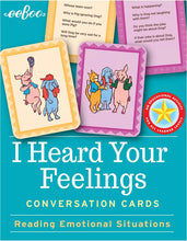 Load image into Gallery viewer, I Heard Your Feelings Conversation Cards
