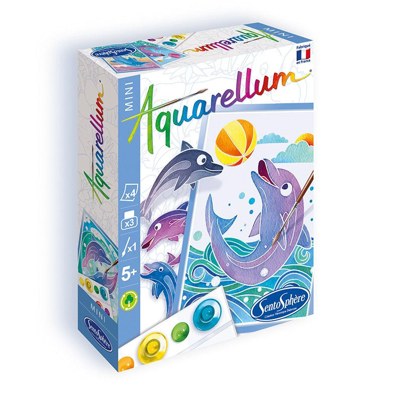 Watercolor Painting Kit: Aquarellum Mini