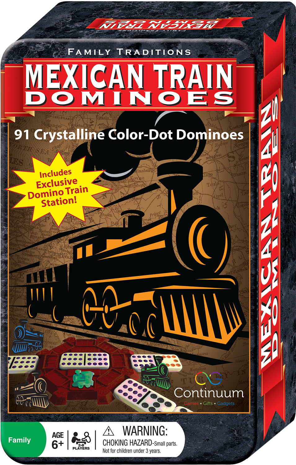 Mexican Train Dominoes Set