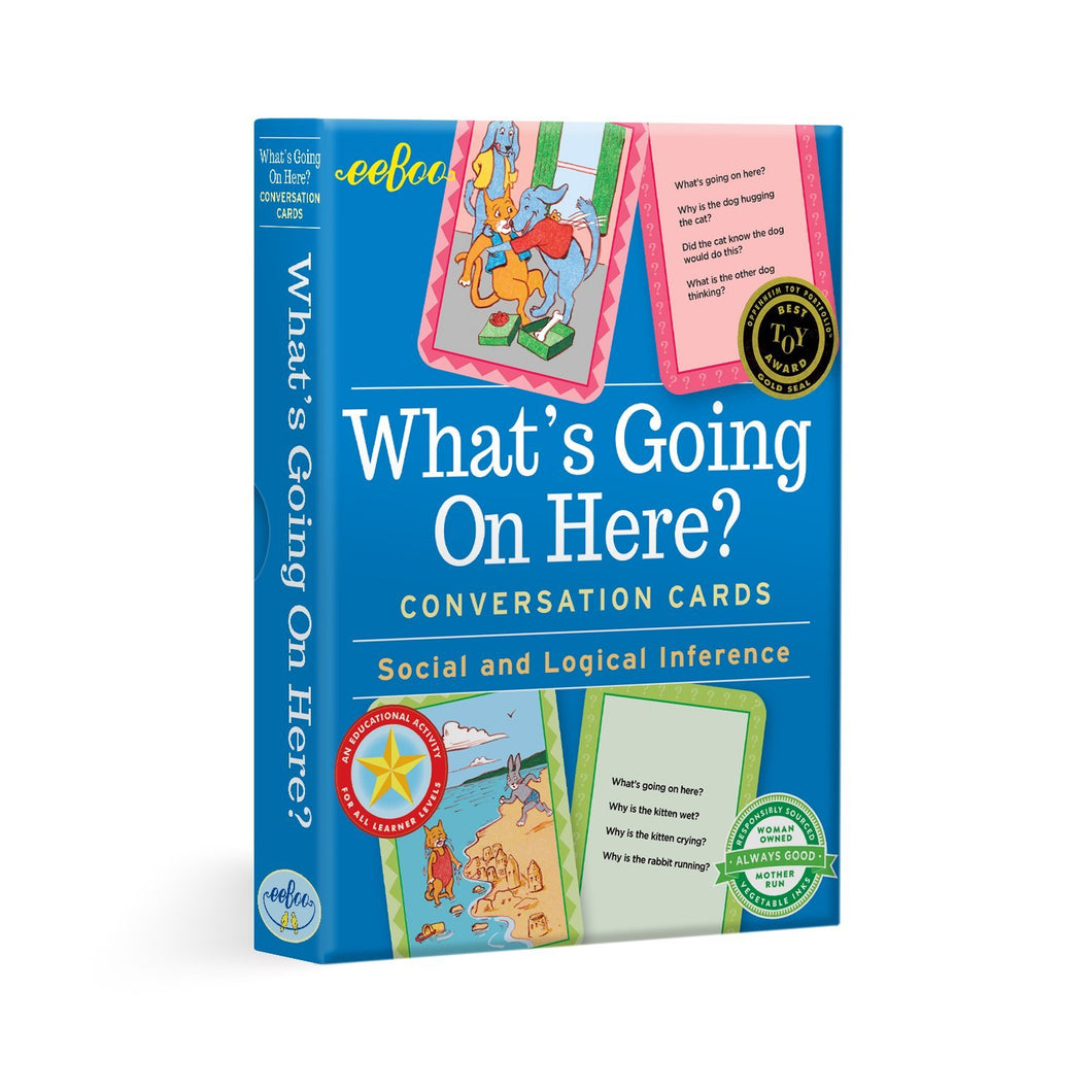What's Going On Here? Inference Cards
