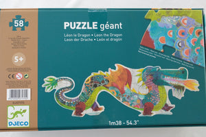 Leon the Dragon Puzzle 58 pc