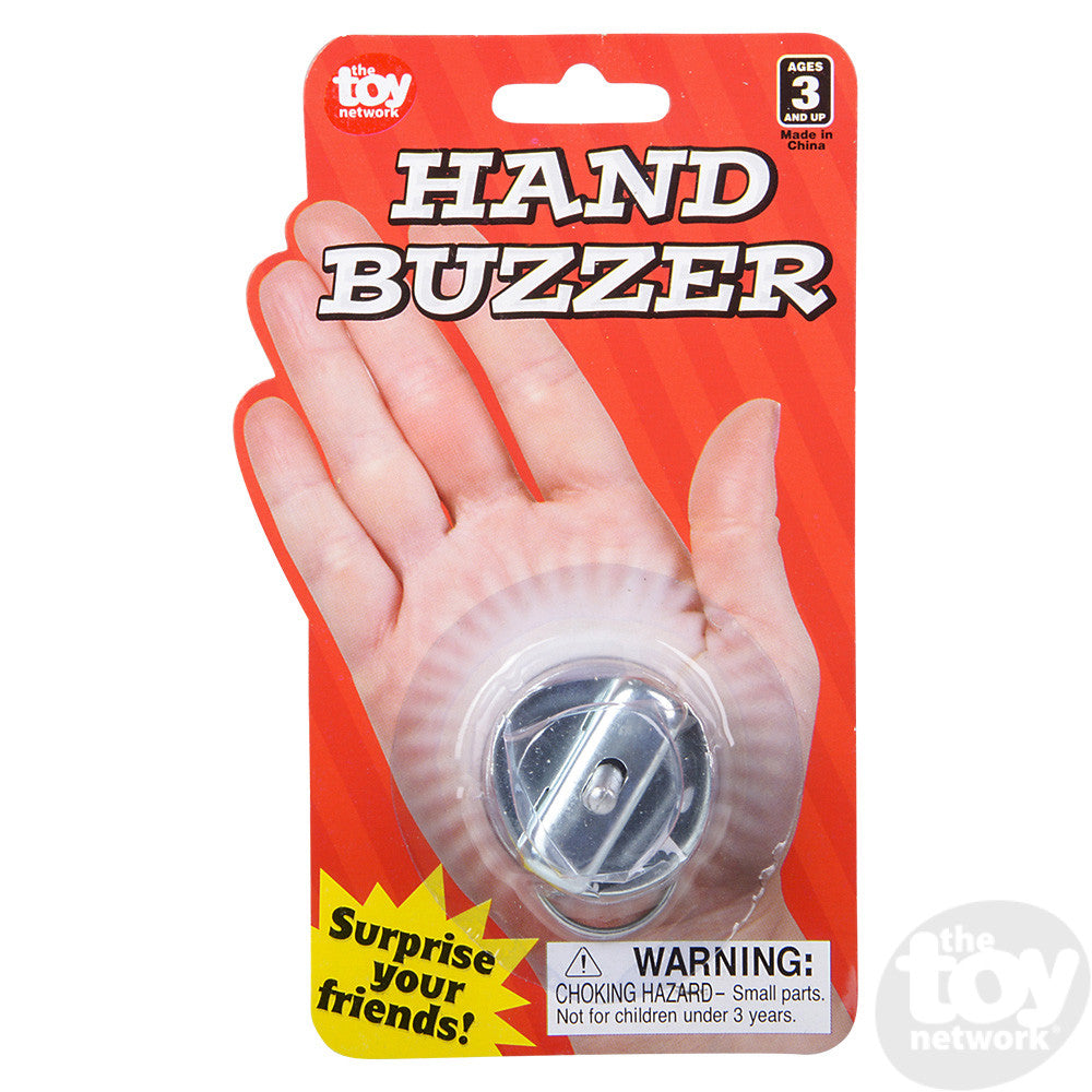 Hand buzzer prank