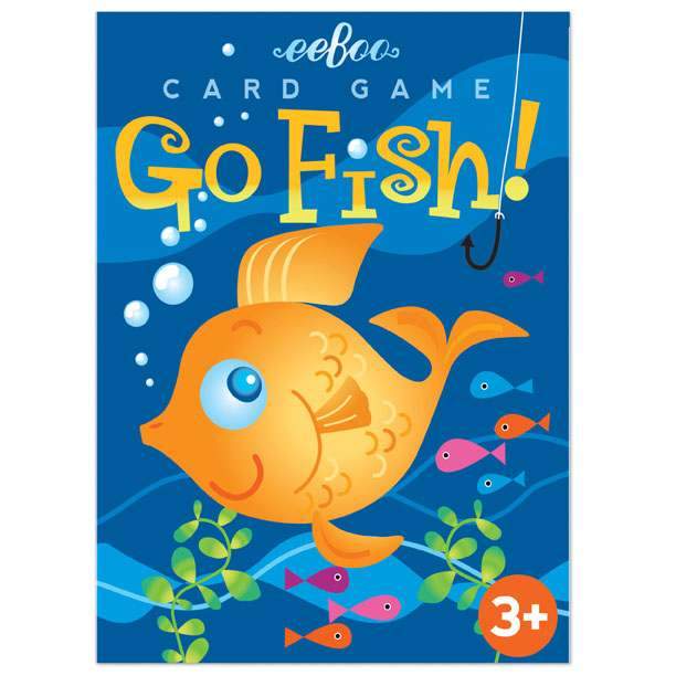 Go Fish Color Playing Card Game