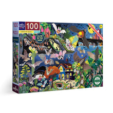 Load image into Gallery viewer, Love of Bats Glow In The Dark Puzzle 100 pieces
