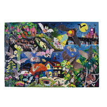 Load image into Gallery viewer, Love of Bats Glow In The Dark Puzzle 100 pieces

