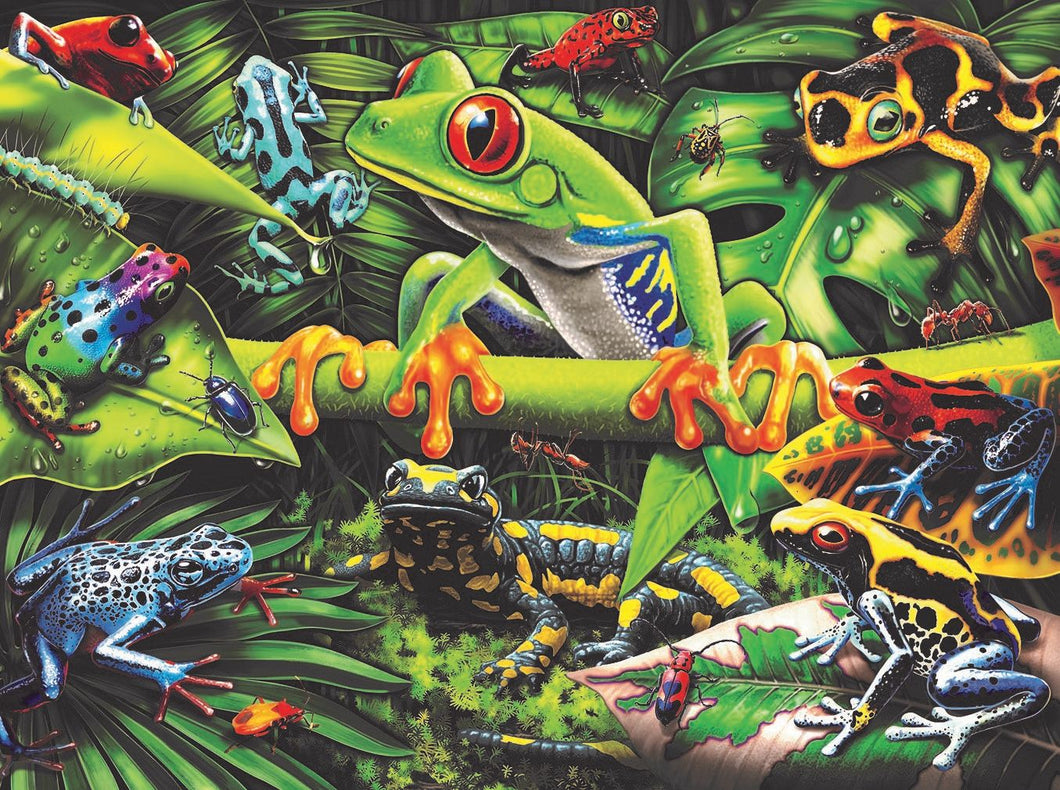 Amazing Amphibians Puzzle 35 pieces