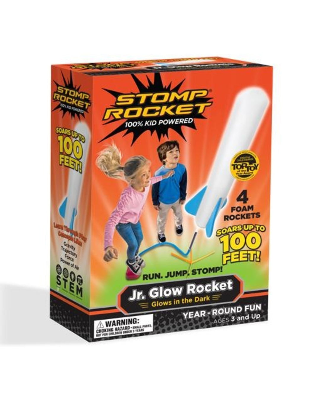 Jr. Glow Stomp Rocket