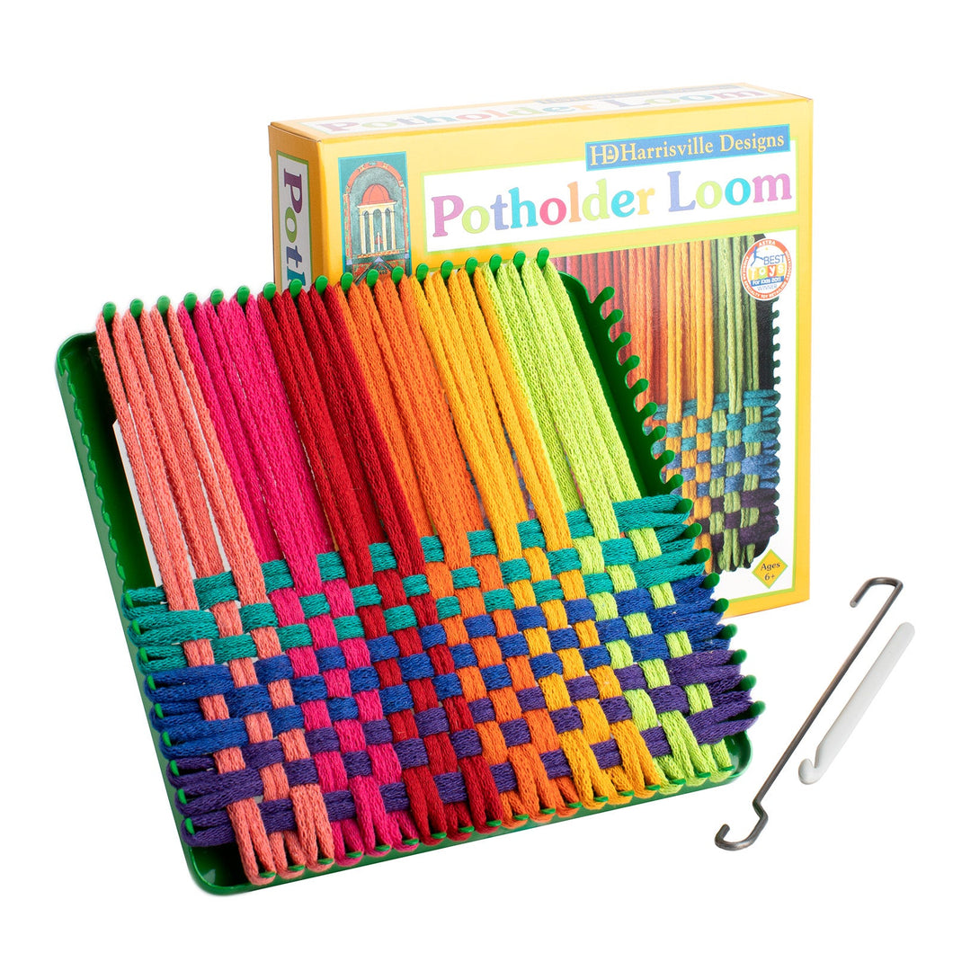 Potholder Loom with Loops