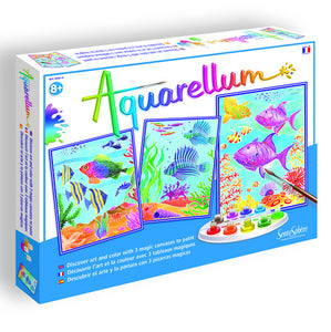 Watercolor Painting Kit: Aquarellum Coral Reefs