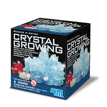 Load image into Gallery viewer, Image of packaging, a box with images of grown crystals and a choking label.
